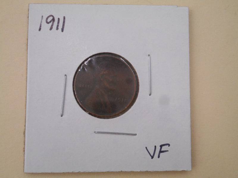 1911 P - Lincoln Wheat Cent - VF Gr...