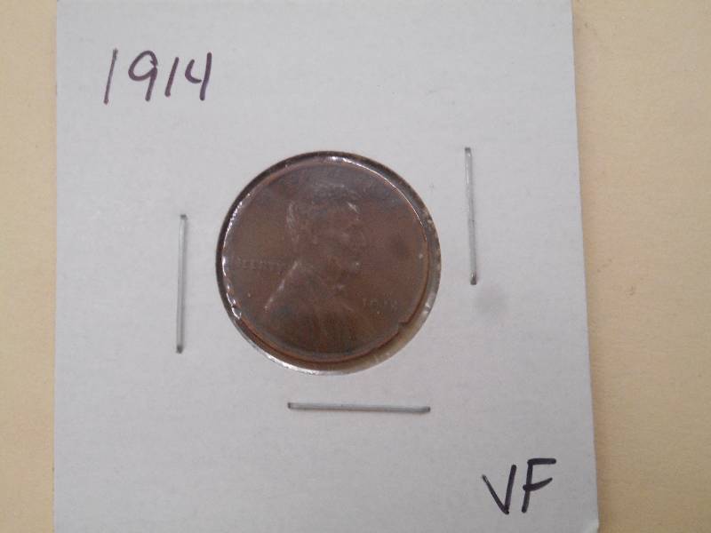 1914 P - Lincoln Wheat Cent - VF Gr...