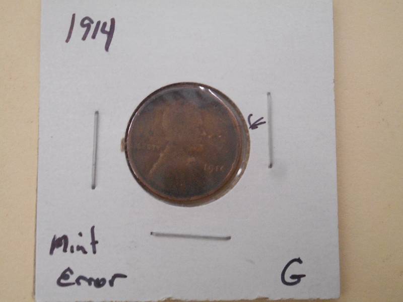 1914 P - Lincoln Wheat Cent - G Gra...