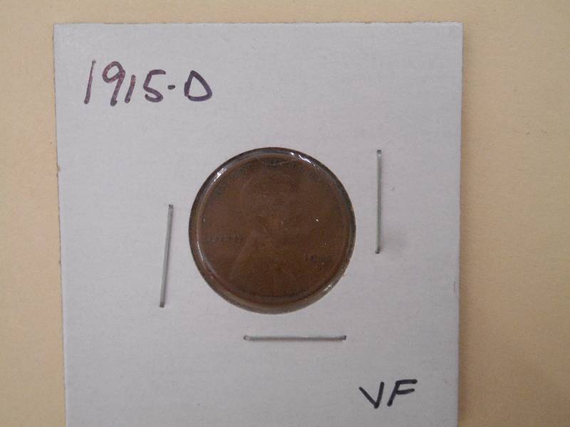 1915 D - Lincoln Wheat Cent - VF Gr...