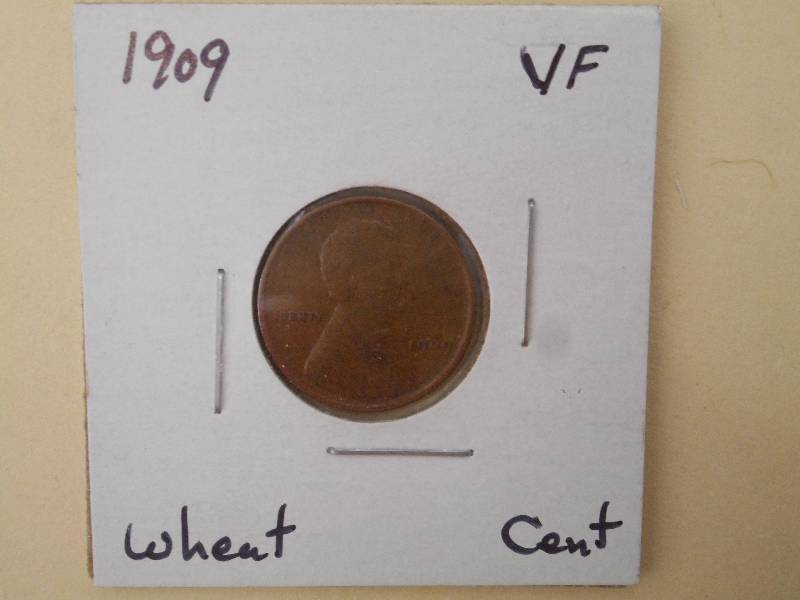 1909 - Lincoln Wheat Cent - VF Grad...