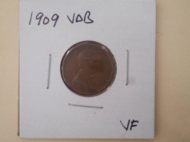 1909 VDB - Lincoln Wheat Cent - VF ...