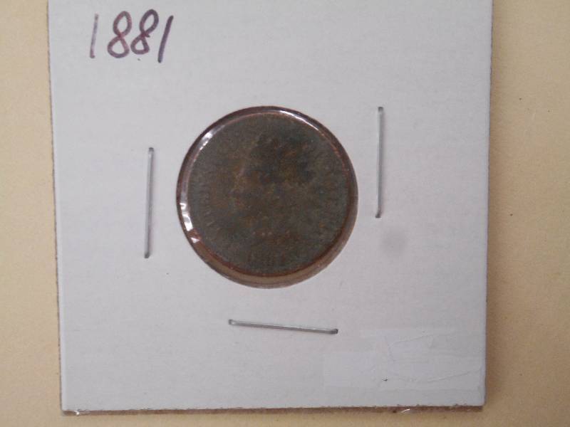 1881 - Indian Head Cent - Low Grade...