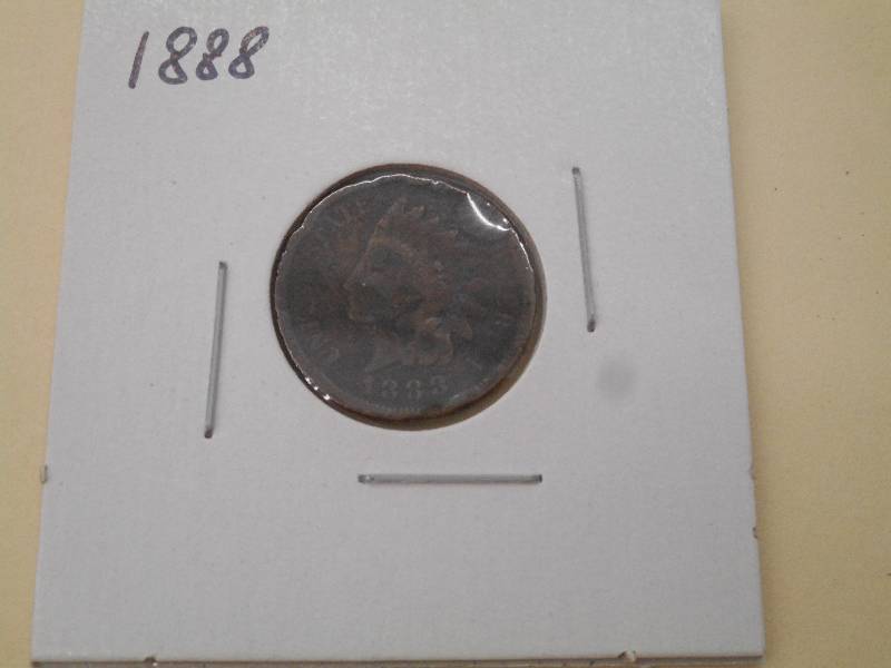 1888 - Indian Head Cent - Low Grade...