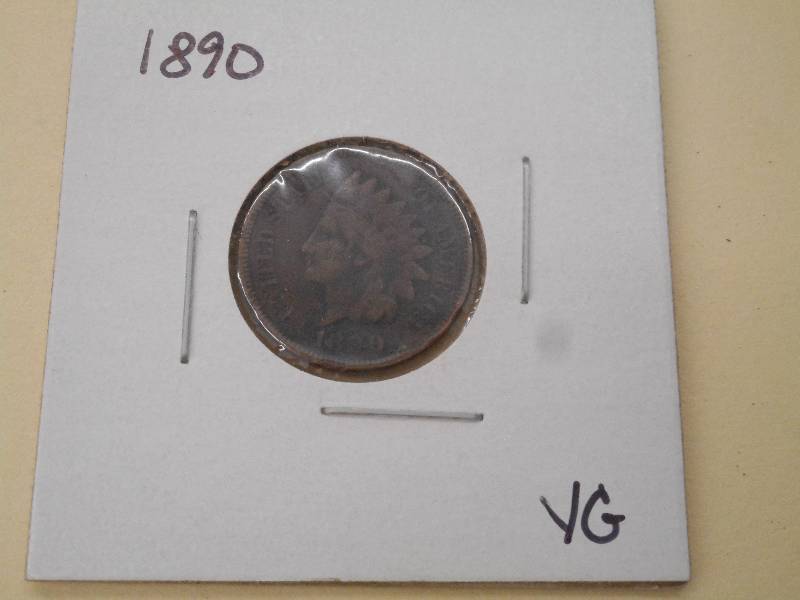1890 - Indian Head Cent - VG Grade...