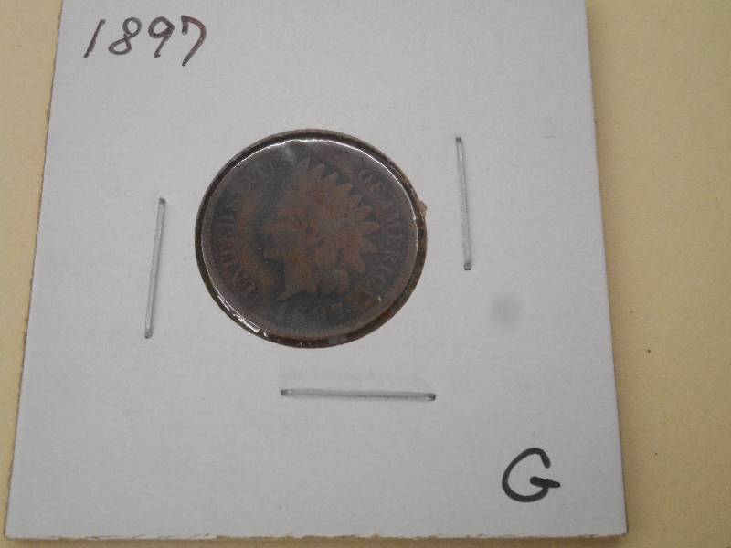1897 - Indian Head Cent - G Grade...