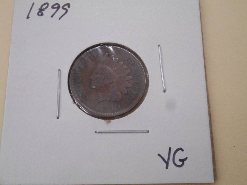 1899 - Indian Head Cent - VG Grade...
