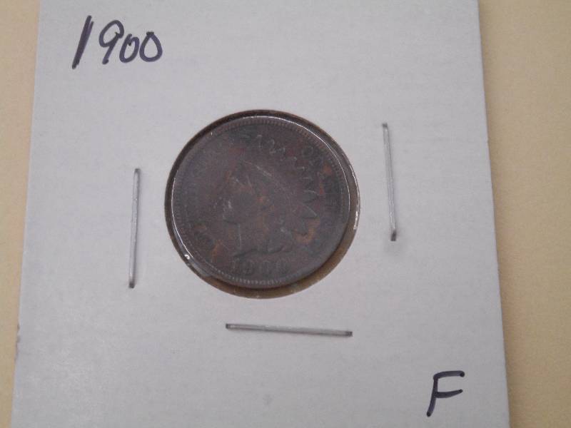 1900 - Indian Head Cent - F Grade...