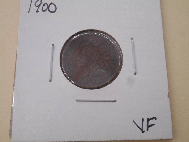 1900 - Indian Head Cent - VF Grade...