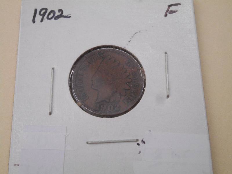 1902 - Indian Head Cent - F Grade...