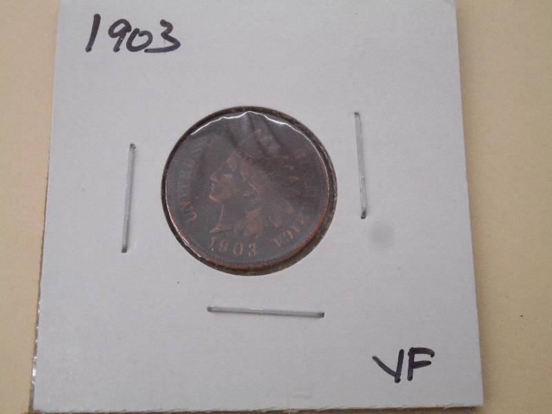 1903 - Indian Head Cent - VF Grade...