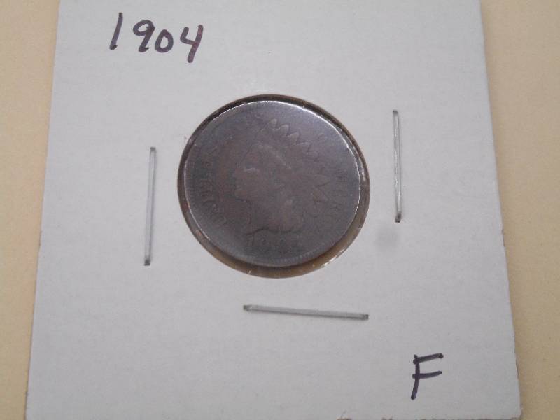 1904 - Indian Head Cent - F Grade...