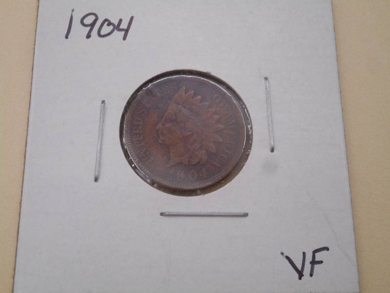 1904 - Indian Head Cent - VF Grade...