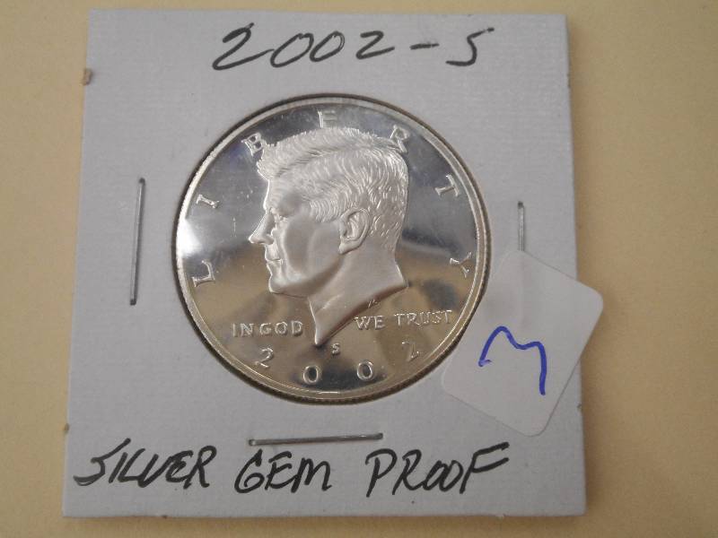 2002 Silver Kennedy Gem Proof Kenn...