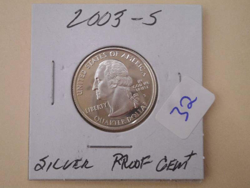 Washington Silver Quarter, Gem Pro...