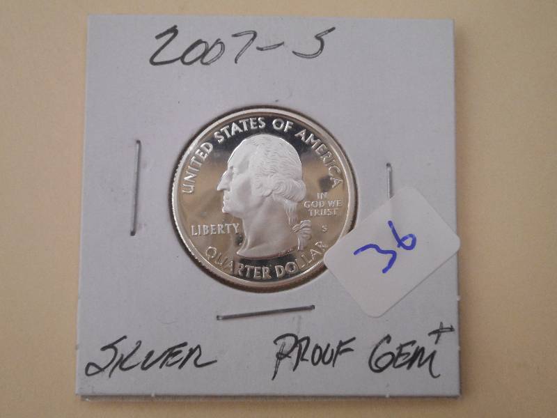 2007-S Silver Washington Quarter, G...