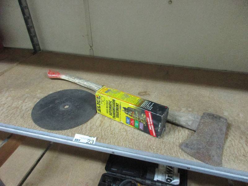 ax, slick 50, saw blade