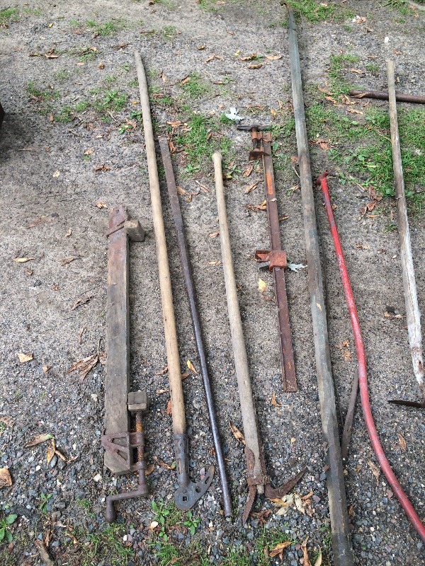 Assorted lawn Tools - some vintage  lot of 13