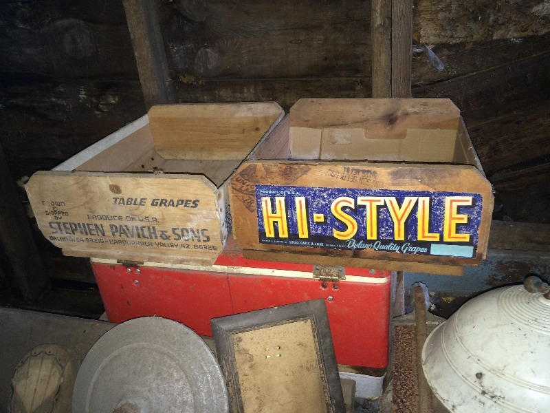 Vintage Work bench  all the contents on it