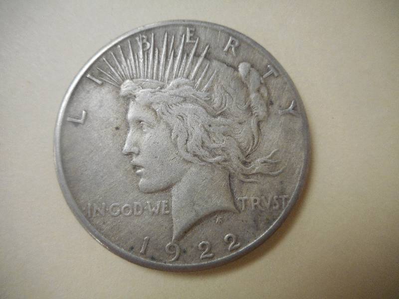 1922-S Peace Silver Dollar ...