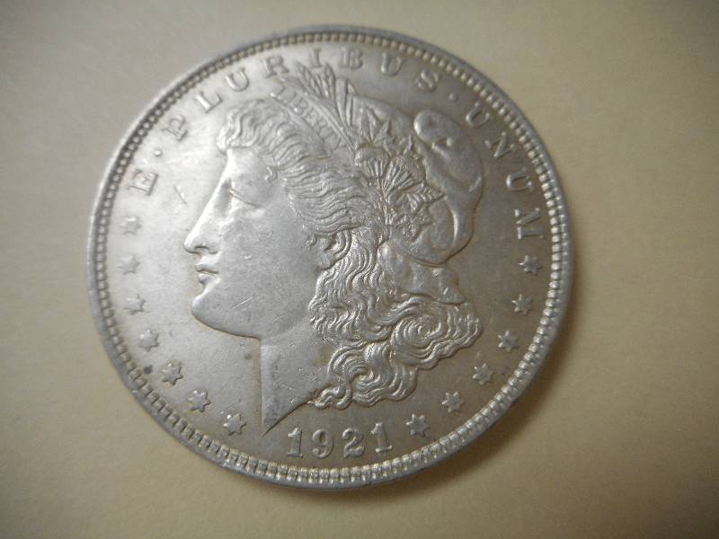 1921 Morgan Silver Dollar ...