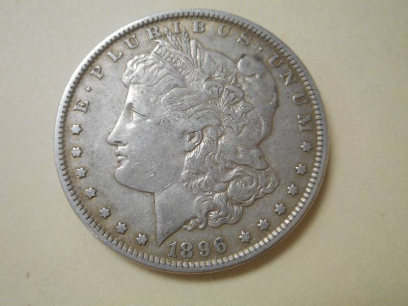 1896 Morgan Silver Dollar ...