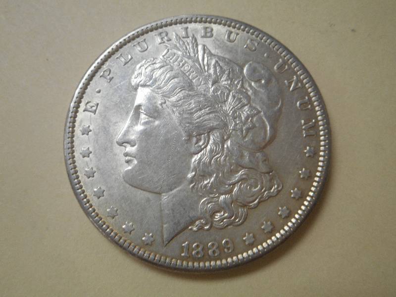 1889 Morgan Silver Dollar ...