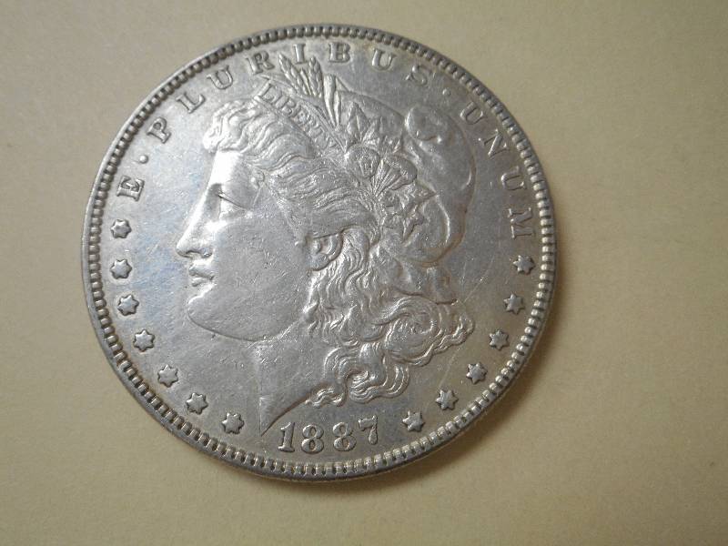 1887 Morgan Silver Dollar ...