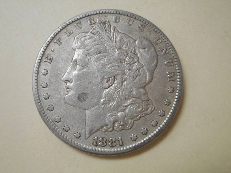 1881-S Morgan Silver Dollar ...