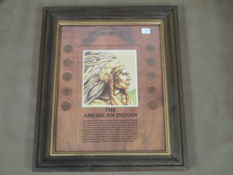 The American Indian Head Cent Coin ...