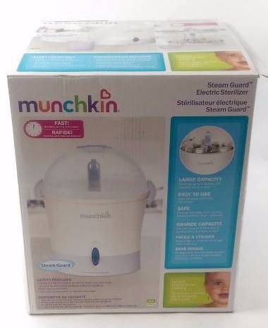 munchkin steam guard electric sterilizer