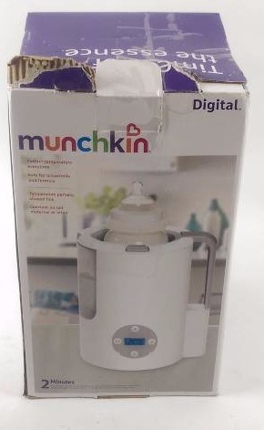 munchkin digital bottle warmer