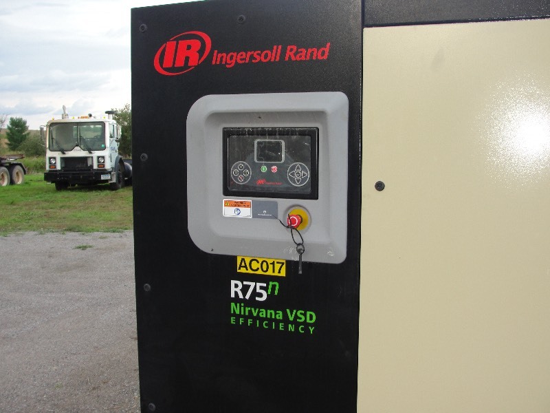 Ingersoll Rand Nirvana VSD R75 Air Compressor | Wheels-n-Deals ...