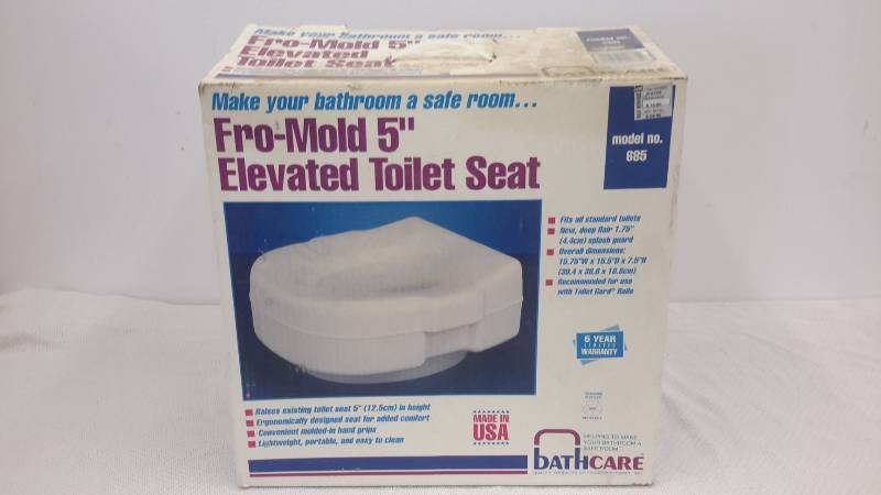 Elevated toilet seat