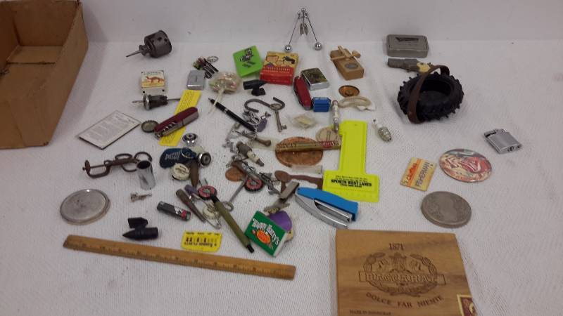 Box of collectibles and more