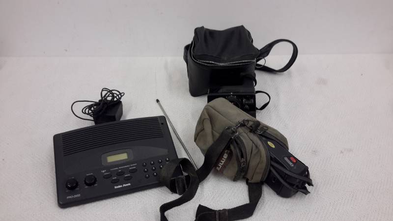 Scanner and cameras