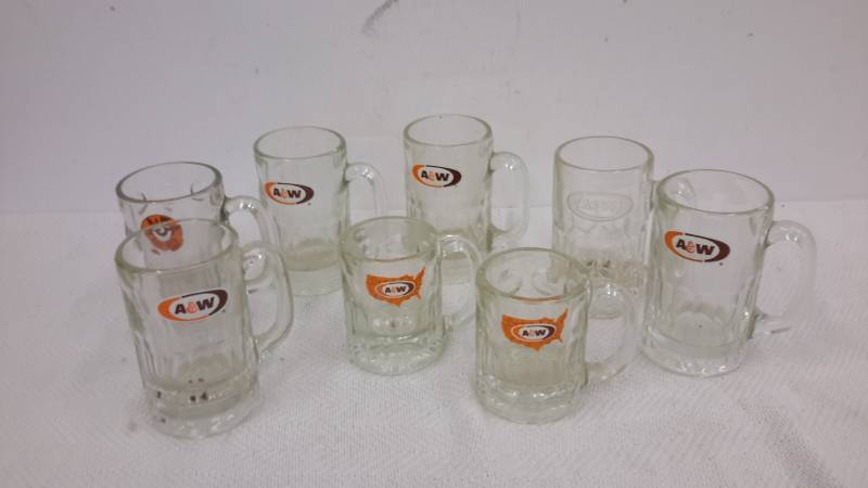 A&W mugs