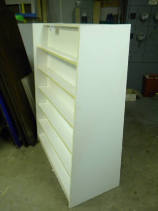 Double Sided Shelving Unit