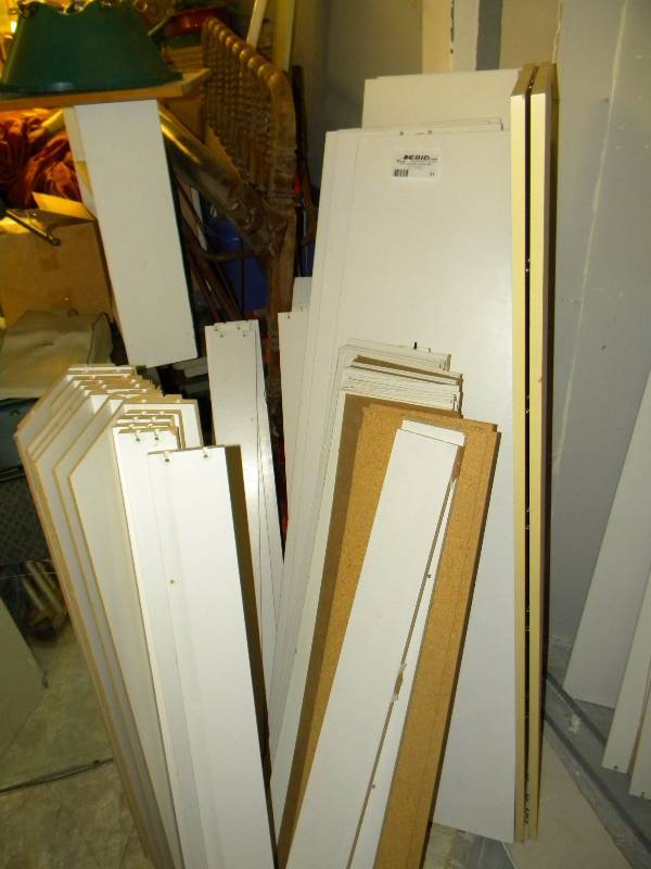 Shelving unit parts