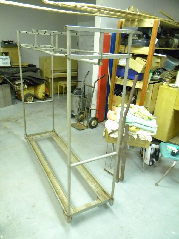Coat Rack Chair Cart
