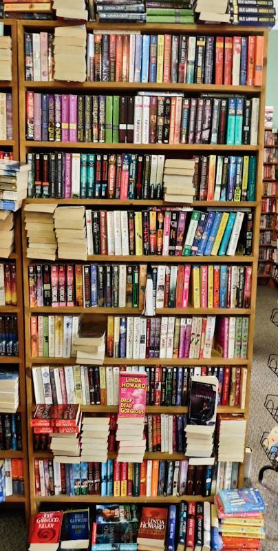 Bookstore paperback bookshelves Size #2
