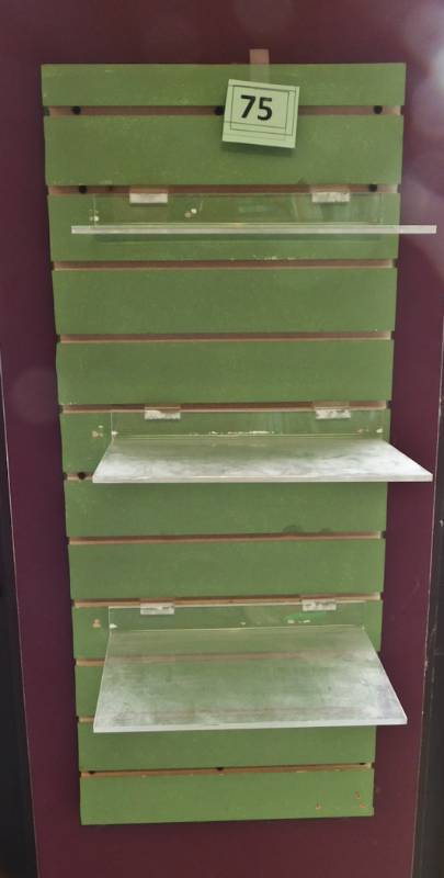 Slatwall and display pieces
