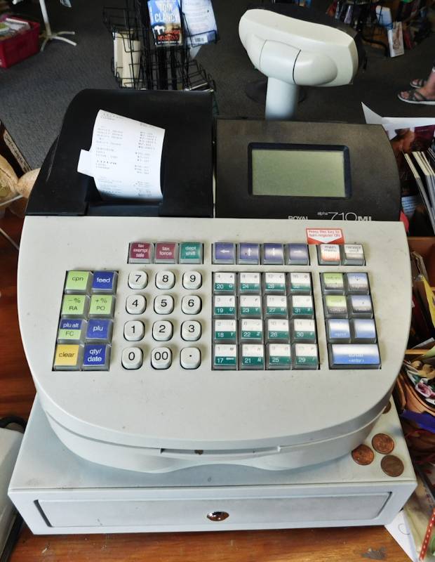 Working Royal Alpha 710 ML cash register