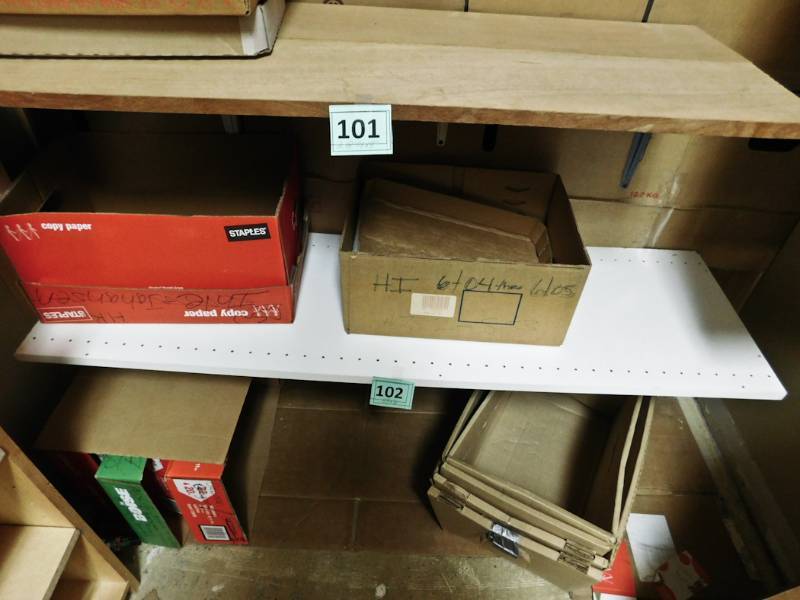 shelving and support brackets