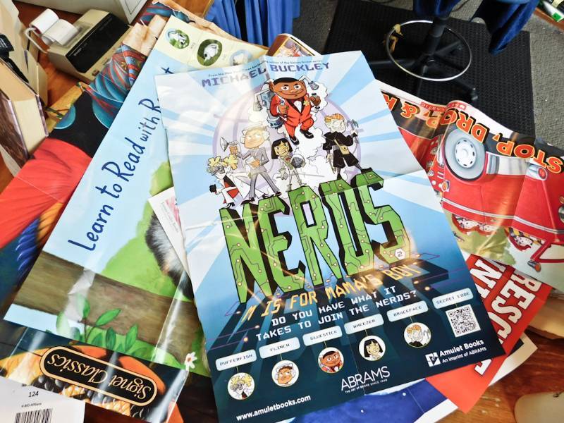 Several Childrens books posters
