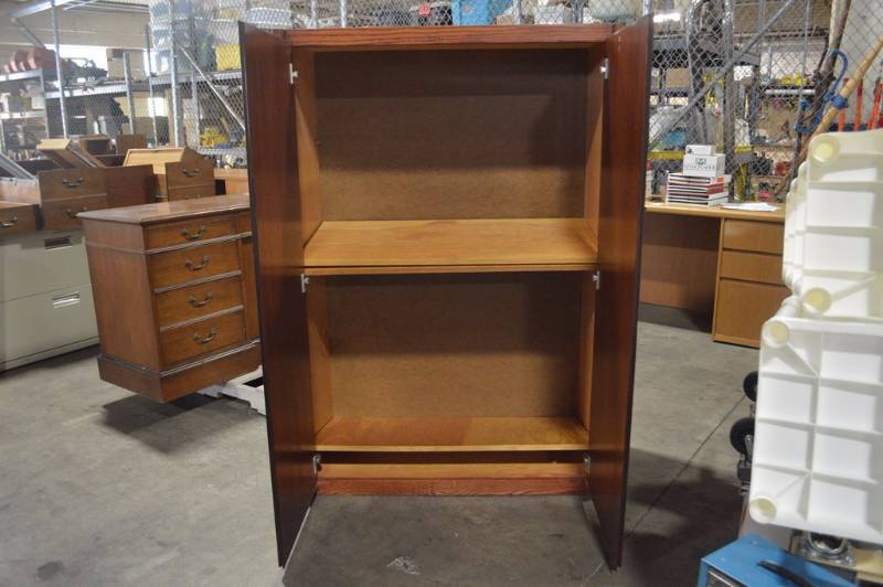 Solid Wood Storage Cabinet