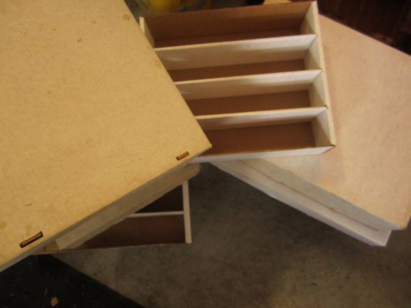 lot 79 image: Lot of empty sports card boxes