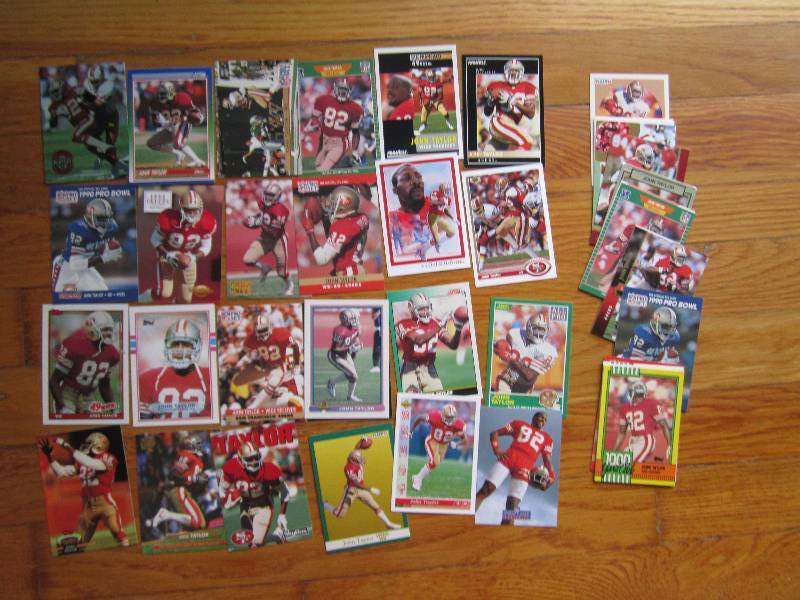 lot 57 image: 40 John Taylor cards...
