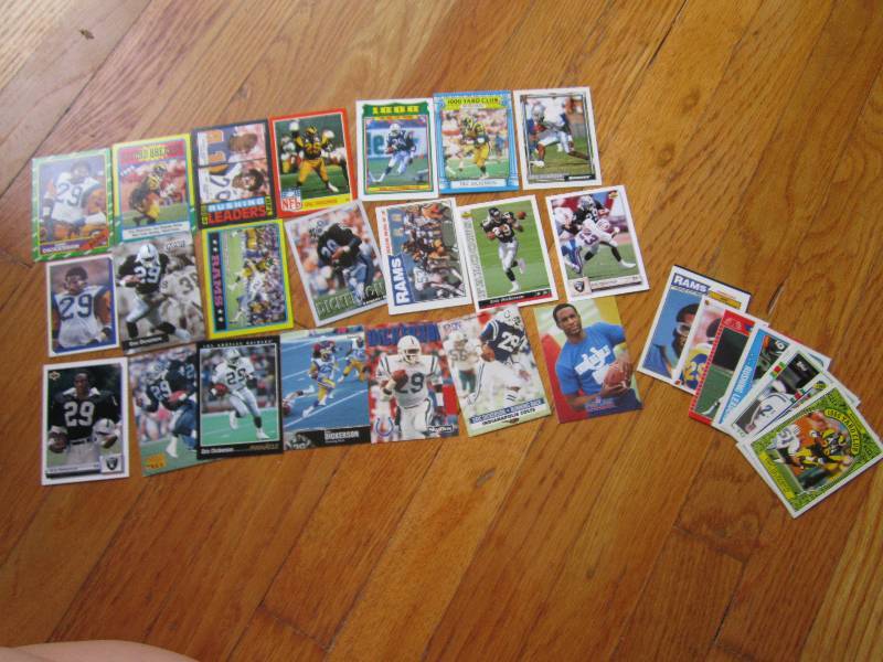 lot 60 image: 30 Eric Dickerson cards...