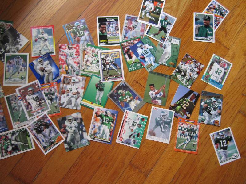 lot 67 image: 40 Randal Cunningham cards...